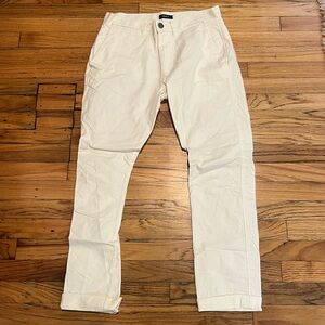 RVCA Daggers Fit Men’s White/Cream Pants - 31